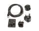 HONEYWELL CT50/CT60 UNIVERSAL AC POWER ADAPTER KIT  (US, EU,UK,ANZ) AND USB CABLE