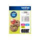 Brother LC-233CL3PK Colour Value Pack (Yield, up to 550 pages)