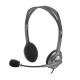 LOGITECH H110 STEREO HEADSET - WIRED, 3.5MM CONNECTOR- 2 YR WTY (981-000459)