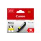 Canon CLI671XLY High Capacity Yellow Ink Tank to suit MG5760/6860/7760 (Yield, 715 pages)