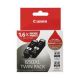 Canon PGI650XLBK-TWIN Twin Pack, Pigment Black, Extra Large Ink Tank to suit IP7260, MG5460, MG6360
