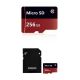 Micro SDXC 256GB Class 10 with Adapter