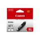 Canon CLI651XLGY Grey Extra Large Ink Tank