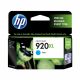 HP CD972AA #920XL High Yield Cyan Ink Cartridge (700 page yield)