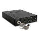 ICY DOCK Full Metal 2 Bay 2.5 SATA/SAS HDD & SSD Hot Swap Mobile Rack Enclosure for 3.5 Drive Bay - ToughArmor MB992SK-B