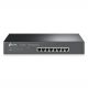 TP-LINK 8 PORT UNMANAGED DESKTOP AND RACKMOUNT SWITCH 10/100/1000 (8),STEEL CASING,BLACK,5