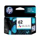 HP C2P06AA #62 Tri Colour Ink Cartridge (165 page yield)