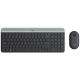 LOGITECH MK470 SLIM WIRELESS KEYBOARD AND MOUSE COMBO,2.4 GHZ  RECEIVER,GRAPHITE - 1YR WTY