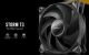 Antec Storm 140mm T3 PWM FDB Fan, High Airflow 112 CFM, Air Pressure 2.7, Noise Level 33.69 Woven Cable, PMW Daisy Chain design, 3 Yrs Warranty