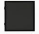 Corsair 5000X/5000D/5000D AIRFLOW Left Tempered Glass Panel, Black