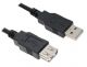 Astrotek USB 2.0 Extension Cable 30cm - Type A Male to Type A Female Transparent Colour RoHS ~CBAT-USB2-AA-1.8M