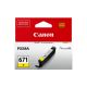 Canon CLI671Y Standard Capacity Yellow Ink Tank to suit MG5760/6860/7760 (Yield, 347 pages)