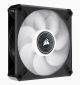 Corsair ML ELITE Series, ML120 LED ELITE, 120mm Magnetic Levitation White LED Fan with AirGuide, Single Pack