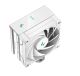 DeepCool AK400 DIGITAL WHITE Performance CPU Cooler, 4 Heat Pipe Tower, High-Performance FDB Fan, Real-Time Status Screen Intel LGA1700/1200/1151/115