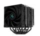 DeepCool AK620 Zero Dark High Performance CPU Cooler Dual-Tower Design, 2x120mm Fluid Dynamic Bearing Fans, 6 Copper Heat Pipes Intel LGA1700/AMD AM5