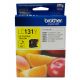 Brother LC-131Y Yellow Ink Cartridge - to suit DCP-J152W/J172W/J552DW/J752DW/MFC-J245/J470DW/J475DW/J650DW/J870DW - up to 300 pages