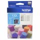 Brother LC-133C Cyan Ink-600p-MFC-J6520DW/J6720DW/J6920DW and DCP-J4110DW/MFC-J4410DW/J4510DW etc.