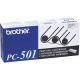 Brother PC-501 1 Print Cartridge + 1 Roll - to suit FAX- 827/827S/837MC/837MCS/878