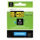 DYMO D1 LABEL CASSETTE 19mm x 7m - BLACK ON YELLOW