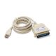 USB to IEEE-1284 Parallel Printer Interface with 1.8m Cable