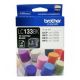 Brother LC-133BK Black Ink Cartridge (Yield, up to 600 pages)