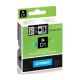 DYMO D1 LABEL CASSETTE 24mm x 7m - BLACK ON CLEAR