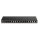 D-Link DGS-1016S 16-Port Low Profile Gigabit Unmanaged Switch (Metal Housing)