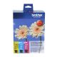 Brother LC-39CL3PK Colour Value Pack - 1 x Cyan; 1 x Magenta; 1 x Yellow Ink Cartridge