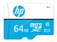 HP U1 64GB MicroSD SDHC SDXC UHS-I Memory Card 100MB/s Class 10 Full HD Magnet Shock Temperature Water Proof (No Adaptor)