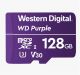 Western Digital WD Purple 128GB MicroSDXC Card 24/7 -25°C to 85°C Weather Humidity Resistant for Surveillance IP Cameras mDVRs NVR Dash ~WDD128G1P0A