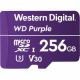 Western Digital WD Purple 256GB MicroSDXC Card 24/7 -25°C to 85°C Weather & Humidity Resistant for Surveillance IP Cameras mDVRs NVR Dash Cams Drones