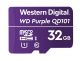 Western Digital WD Purple 32GB MicroSDXC Card 24/7 -25°C to 85°C Weather & Humidity Resistant for Surveillance IP Cameras mDVRs NVR Dash Cams Drones