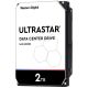 Western Digital WD Ultrastar Enterprise HDD 2TB 3.5' SATA 128MB 7200RPM 512N SE DC HA210 24x7 600MB Buffer 2mil hrs MTBF 5yrs wty HUS722T2TALA604