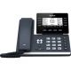 Yealink SIP-T53W, 12 Line IP HD Phone, 3.7' 360 x 160 greyscale screen, HD voice, Dual Gig Ports, Built in Bluetooth and WiFi, USB 2.0 Port