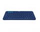 Logitech K380 Multi-Device Bluetooth Keyboard Blue Take-to-type Easy-Switch wireless10m Hotkeys Switch 1year Warranty (LS)