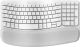 Logitech Ergo Series Wave Keys Wireless Ergonomic Keyboard (Off-white)