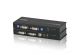 Aten DVI Dual View KVM Extender with Audio, RS232, EDID mode support, Sun/Mac KB/MS support