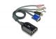 Aten VGA USB Virtual Media KVM Adapter with Audio, Dual Output for KM series