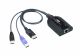 Aten KVM Cable Adapter with RJ45 to DisplayPort (w/ Audio Signal) & USB to suit KM and KN series