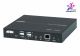 Aten VGA and HDMI Dual View USB KVM Console station for selected Aten KNxxxx KVM over IP series, supports full HD with design for 0U rack space