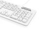 Man And Machine L COOL UMBRELLA-STYLE KEYBOARD WHITE - VALUE WASHABLE