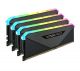 Corsair Vengeance RGB RT 32GB (4x8GB) DDR4 3200MHz C16 16-20-20-38 Heatspreader Desktop Gaming Memory Black for AMD Threadripper