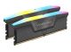 Corsair Vengeance RGB 32GB (2x16GB) DDR5 UDIMM 5600MHz C36 1.25V Desktop Gaming Memory Black Optimized for AMD Expo Ryzen 7000 Series