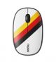 RAPOO Multi-mode wireless Mouse  Bluetooth 3.0, 4.0 and 2.4G Fashionable and portable, removable cover Silent switche 1300 DPI Germany- world cup