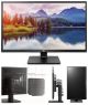 Brand New LG 23.8' IPS 5ms Business. Full HD,  Monitor w/HAS PIVOT - VGA/DVI/HDMI/DP USB Speakers VESA100mm Height Adjust Stand