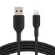 Belkin BOOST↑CHARGE™ Braided Lightning to USB-A Cable 15 cm,Black - Charge and sync your iPhone, iPad, and AirPods