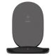 BELKIN QI WIRELESS 15W CHARGING STAND, BLACK, INCLUDE USB-A TO mUSB CABLE,2YR + CEW