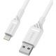 OtterBox Lightning to USB-A 2 Meter Cable Cloud Dream White -  480 Mbps Data Rate, Durable, Trusted, Flexible Exterior cord coating,