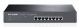 TP-Link TL-SG1008 8-Port Gigabit Unmanaged Switch 13' Desktop Rackmountable Steel Case Fanless Supports MAC address 802.1p/DSCP QoS