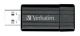 Verbatim Store'n'Go Pinstripe USB Drive 32GB USB Storage Drive Memory Stick (Black)